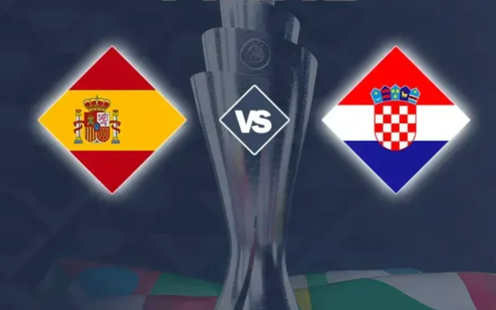 Cuộc đối đầu giữa 2 đội bóng Tây Ban Nha vs Croatia 
