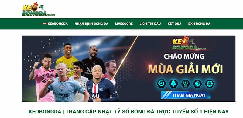 Giới thiệu về trang web kèo bóng đá