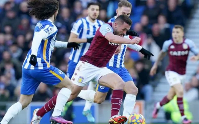 Trận Brighton đấu với Aston Villa trong quá khứ