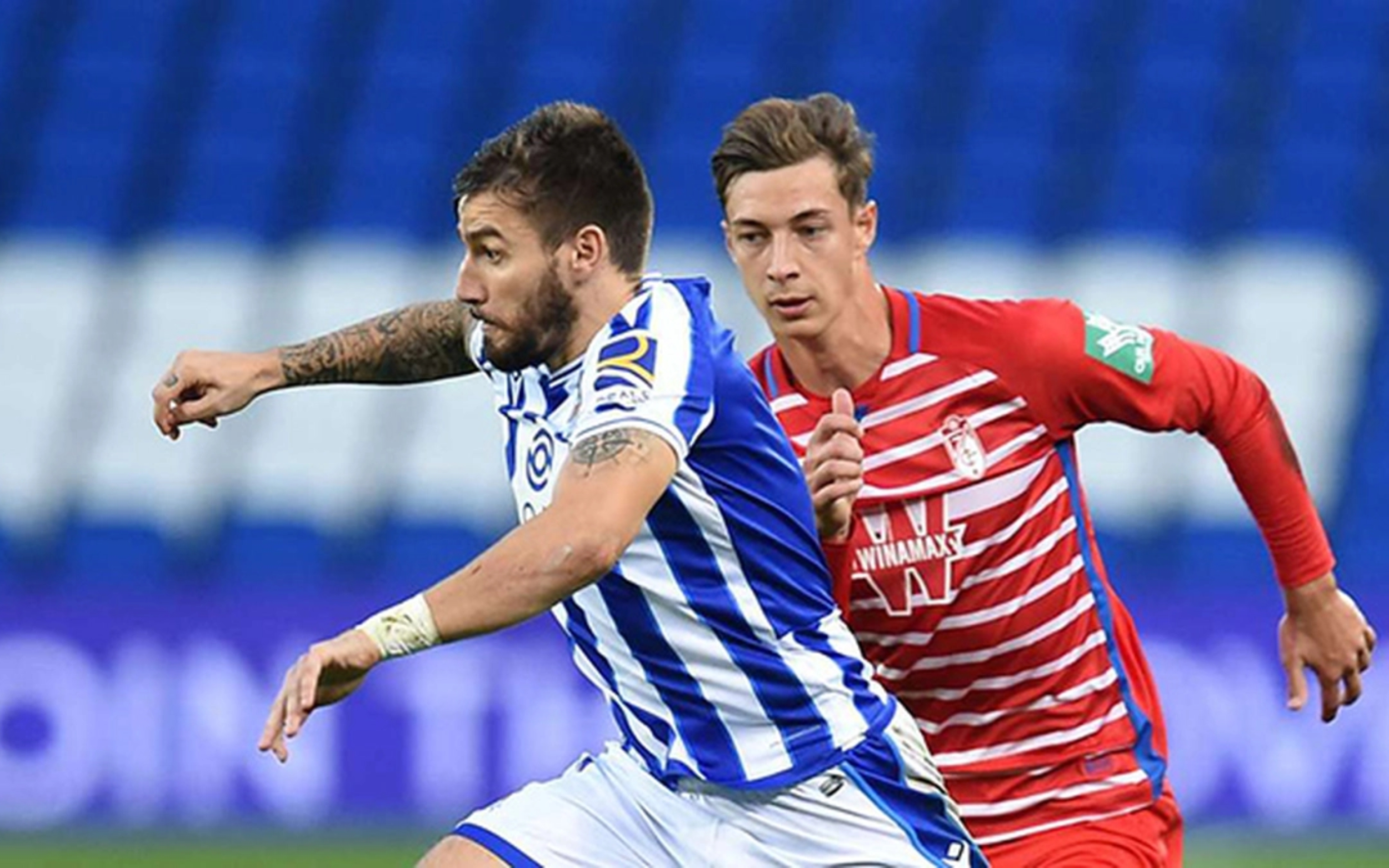 Đội hình ra sân chính thức của Real Sociedad và Granada