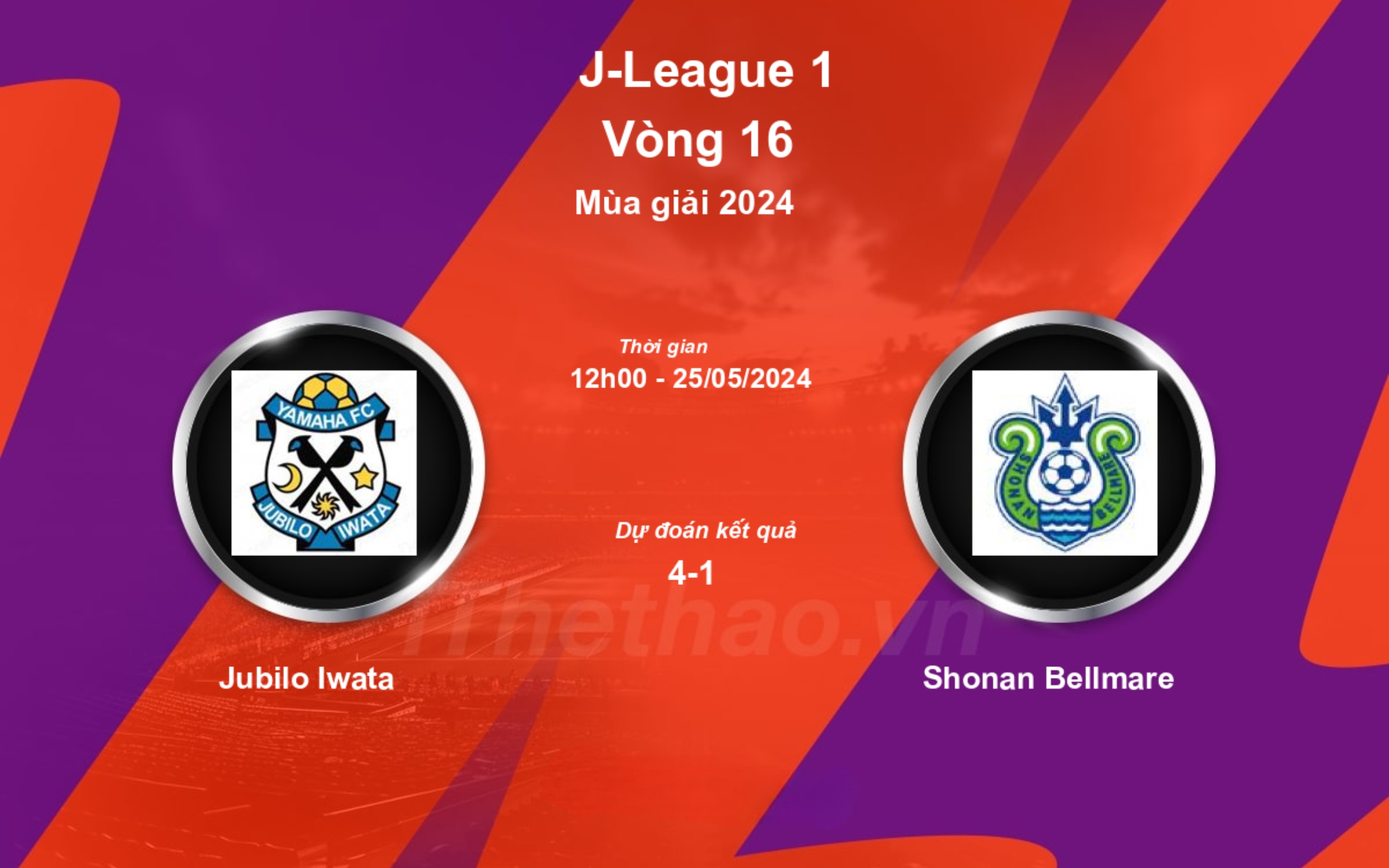 Dự đoán kết quả Jubilo vs Shonan