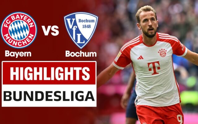 Trận đấu giữa Bayern và Vfl Bochum được công bố 