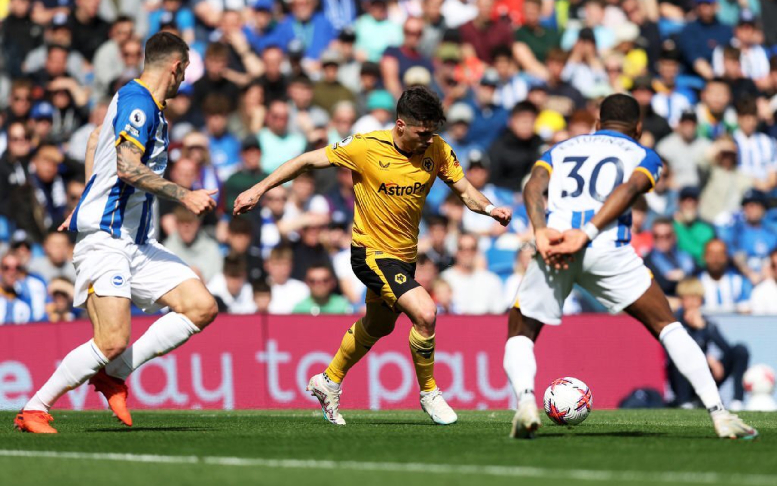 Xem lại diễn biến Wolves đấu với Brighton