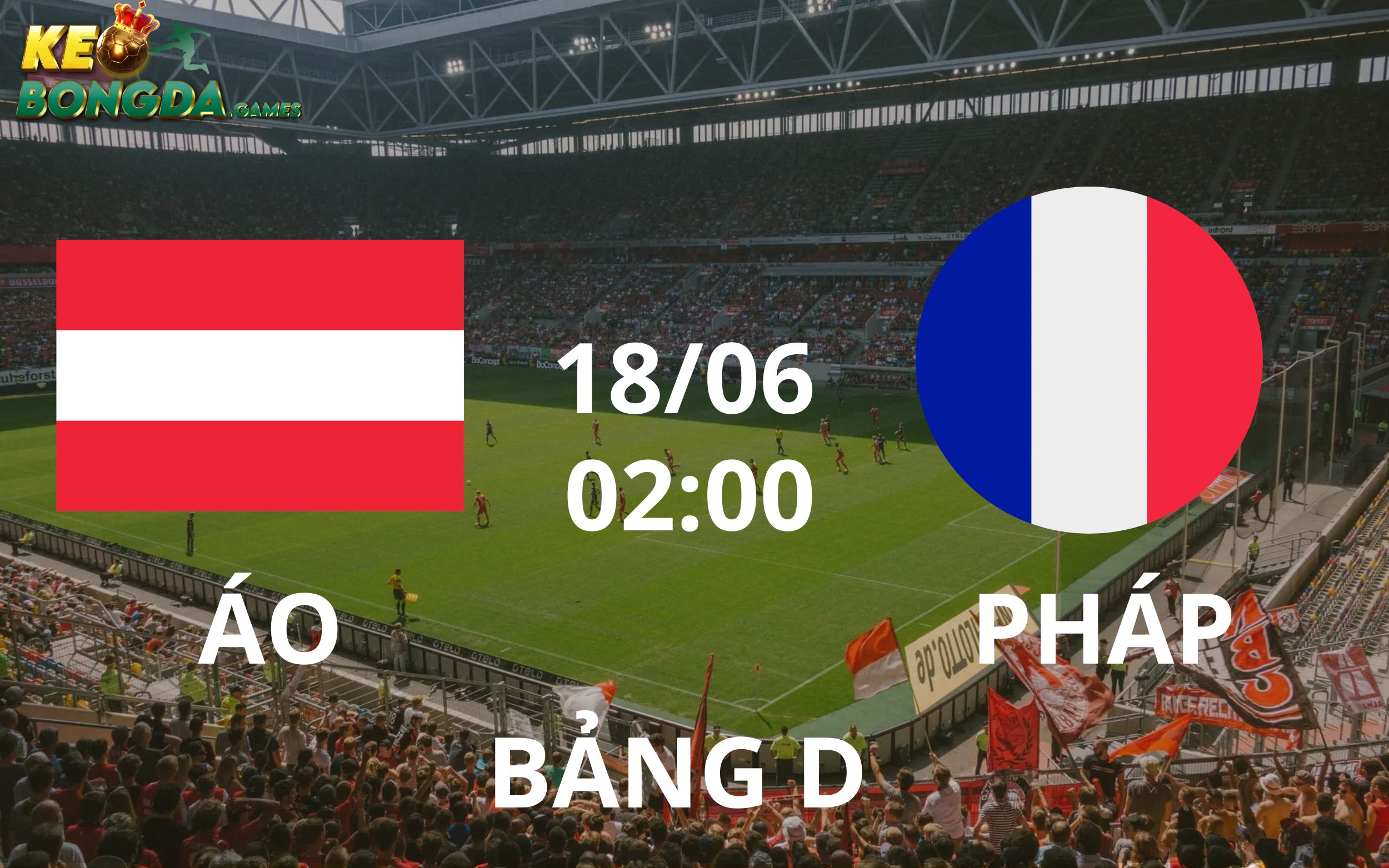 Đánh giá chung về 2 đội Áo vs Pháp