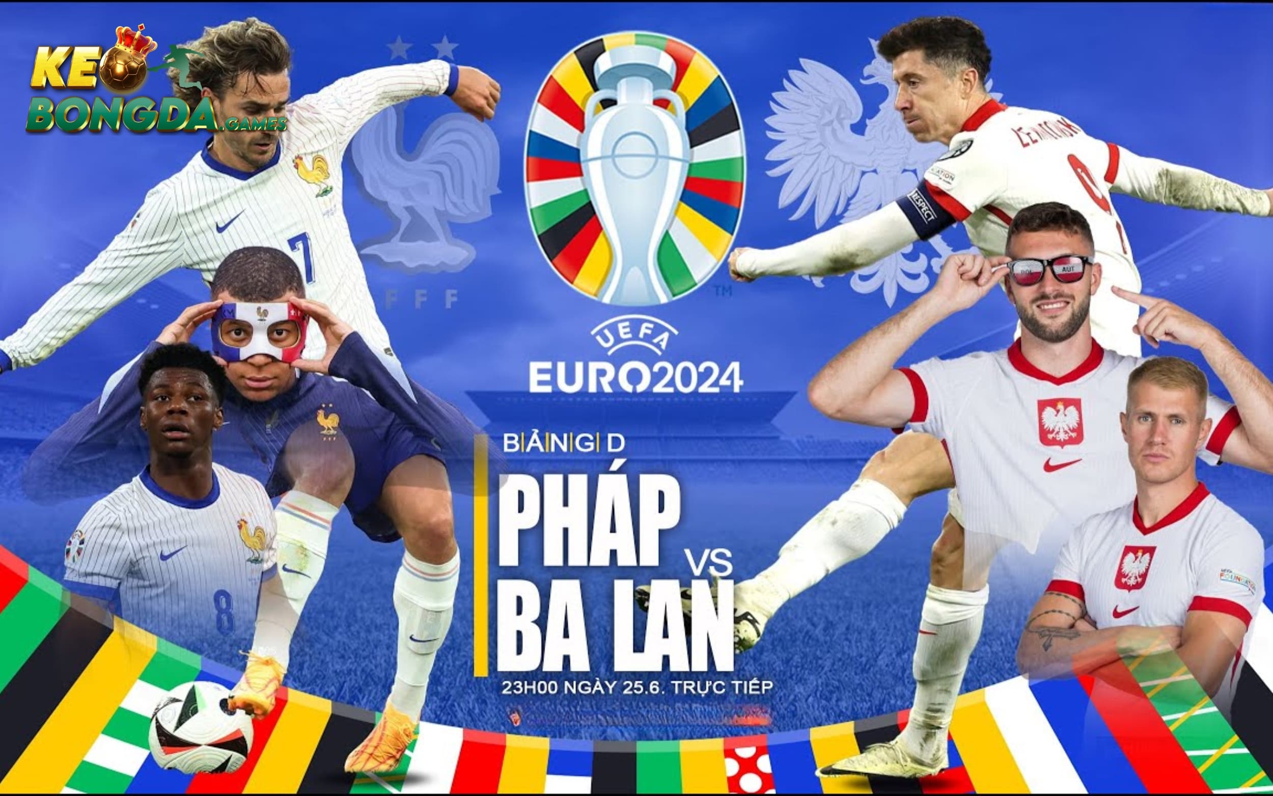 Trận đấu sẽ diễn ra vào ngày 25/6/2024