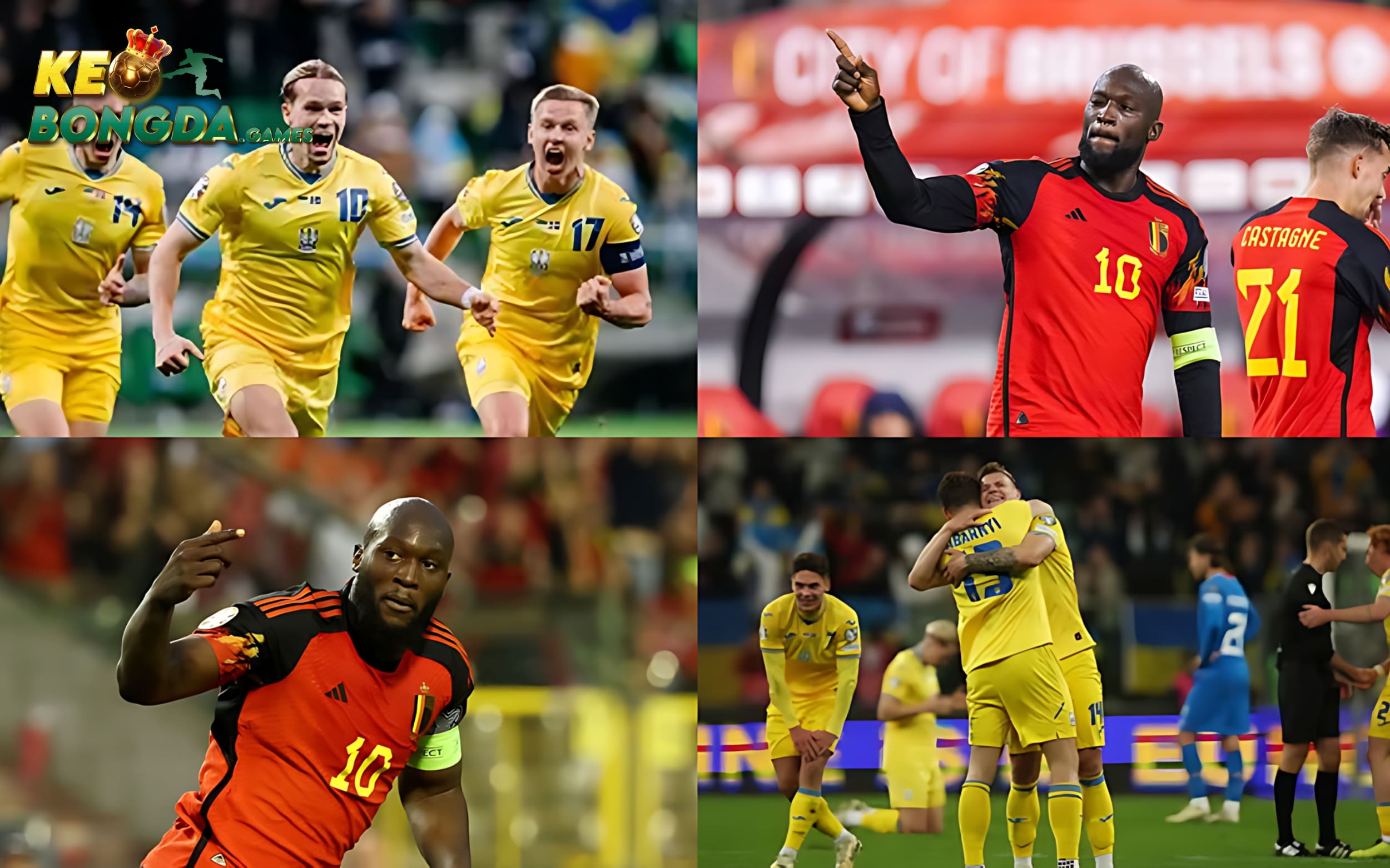 Ukraine và Bỉ đều có những vấn đề riêng về lực lượng và sức mạnh