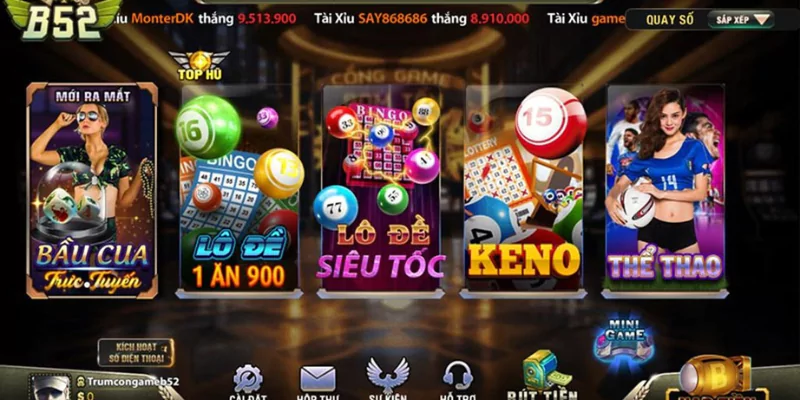 Giới thiệu đôi nét cổng game B52